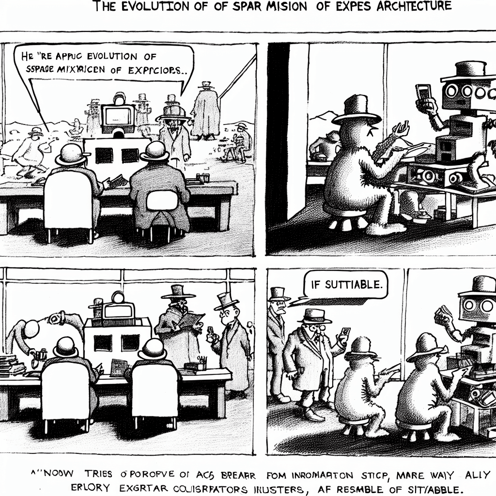 風刺画: MoEアーキテクチャの進化とその潜在的影響